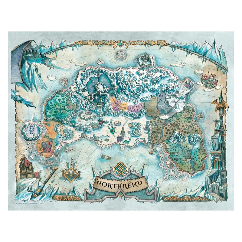 World of Warcraft - Kunstdrucke 5er Set
