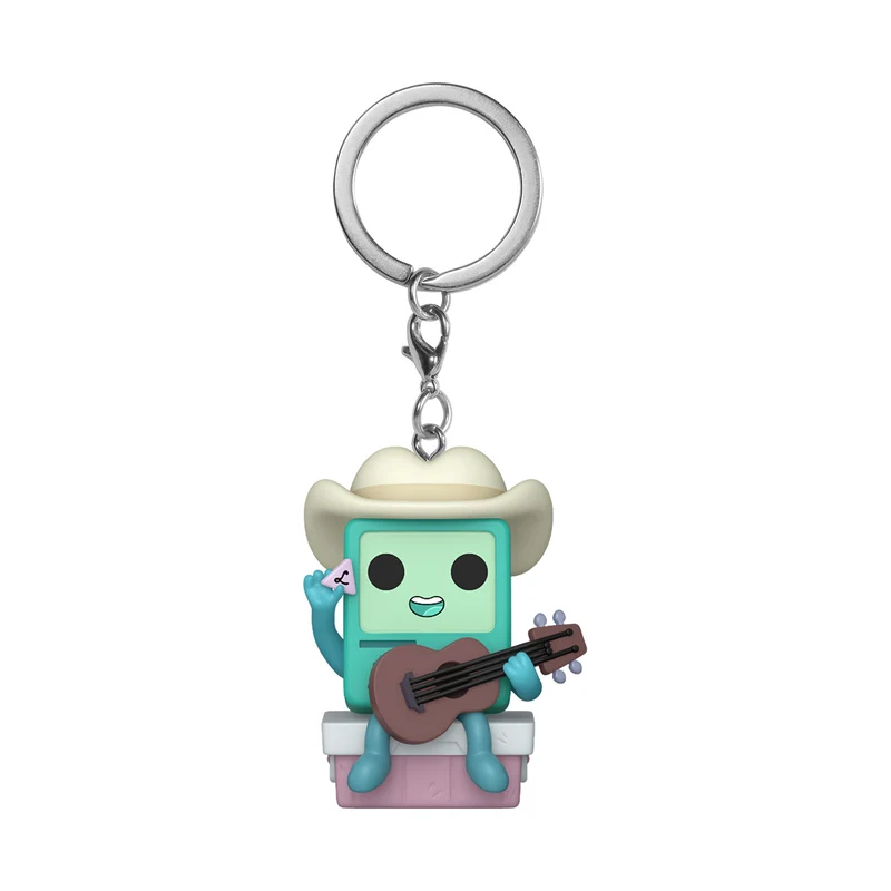 Adventure Time - Cowboy BMO mit Gitarre Funko Pop Schlüsselanhänger