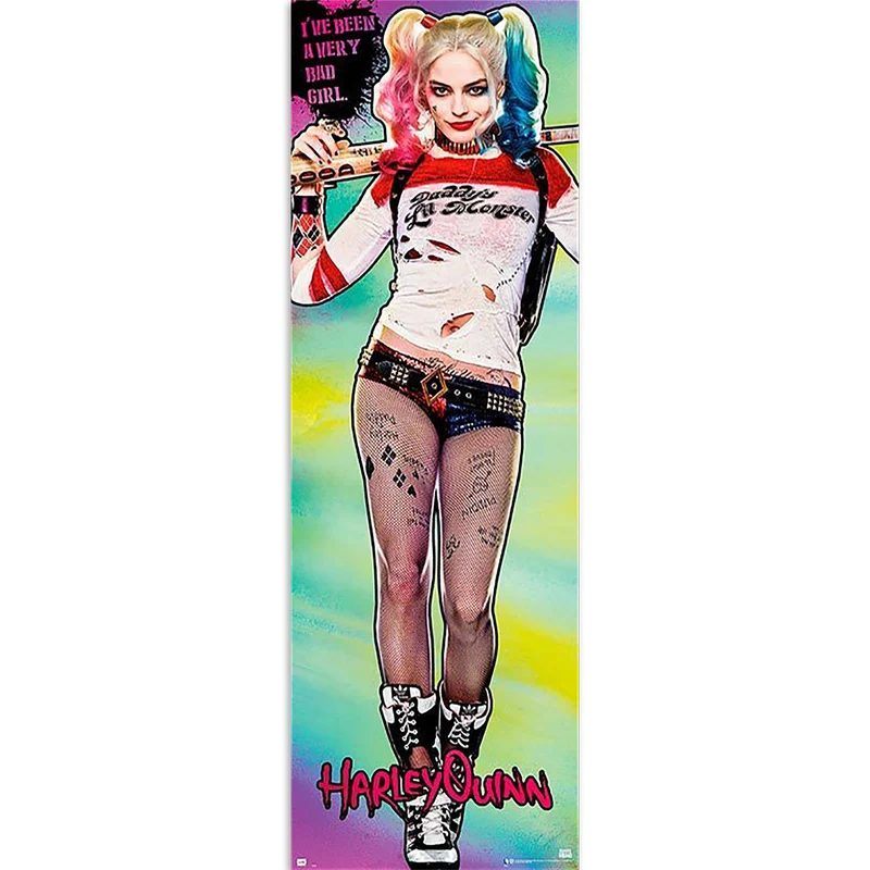 Harley Quinn Türposter - Suicide Squad