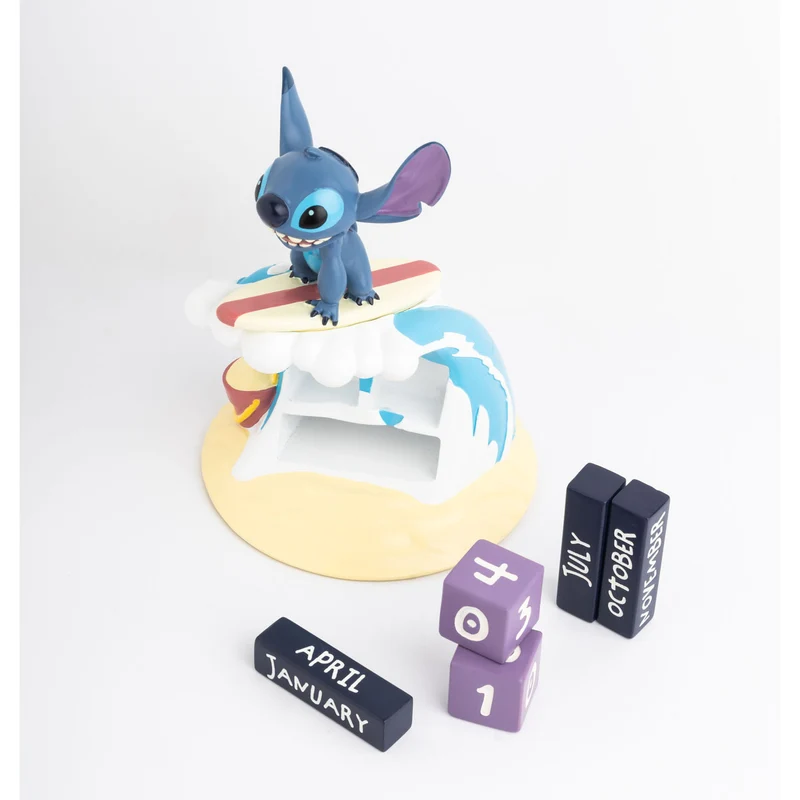 Stitch Surfer 3D Jahres-Kalender - Lilo & Stich