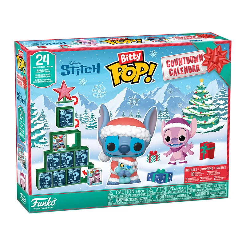 Stitch Holiday Bitty Pop Funko Adventskalender - Lilo & Stitch