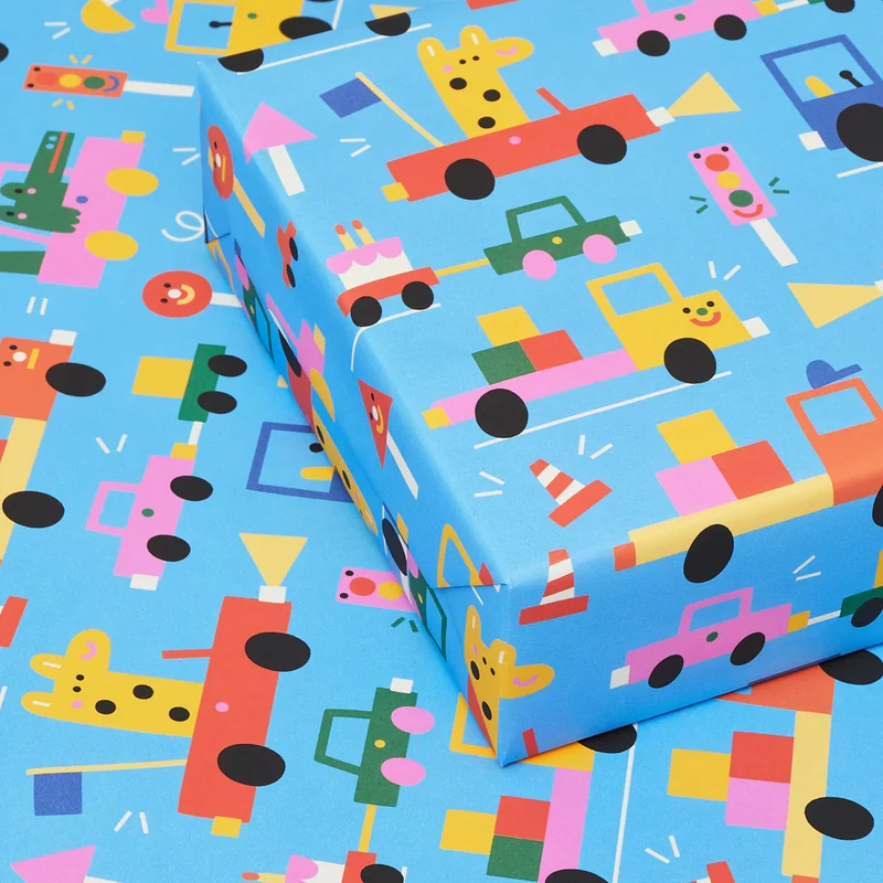Beep Beep Geschenkpapier
