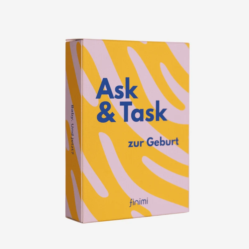Ask & Task zur Geburt Kartenset