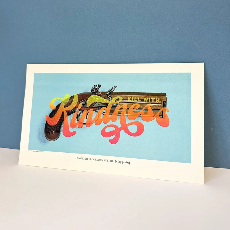 Kill With Kindness - Lucky Dips Siebdruck