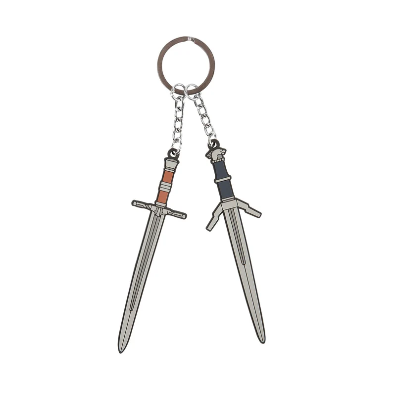 Witcher - Steel & Silver Schlüsselanhänger