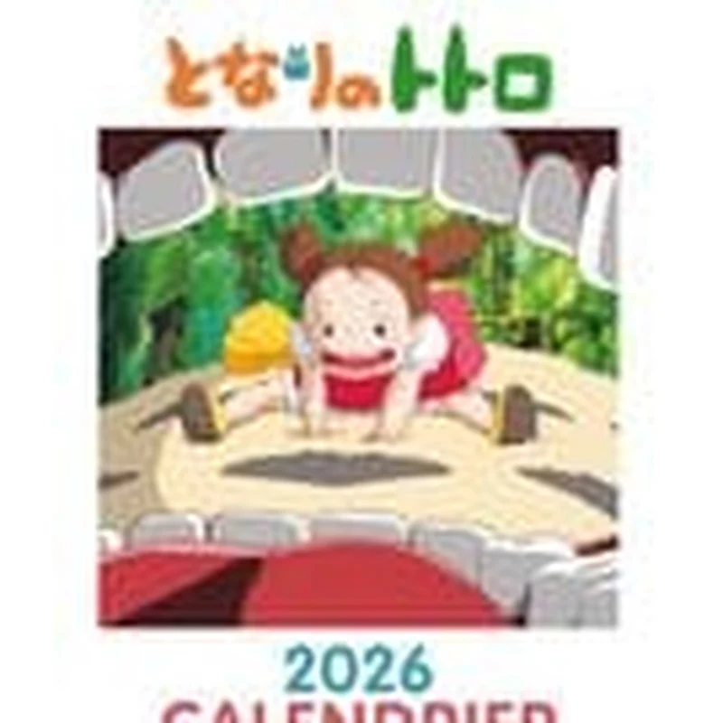 Mein Nachbar Totoro Kalender 2026 *Französische Version*