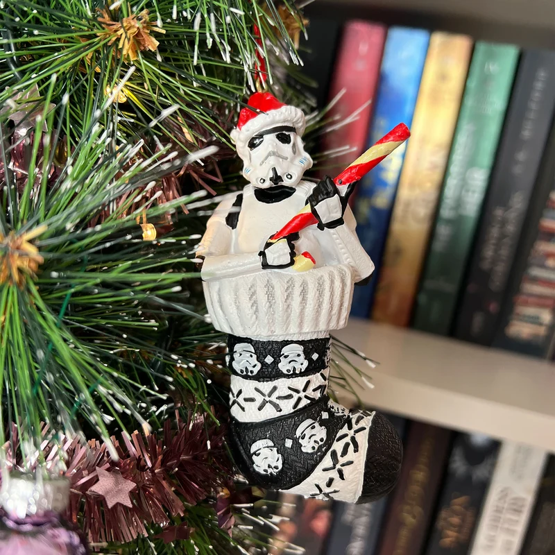 Stormtrooper im Weihnachtsstrumpf Weihnachtsbaum-Schmuck - Star Wars