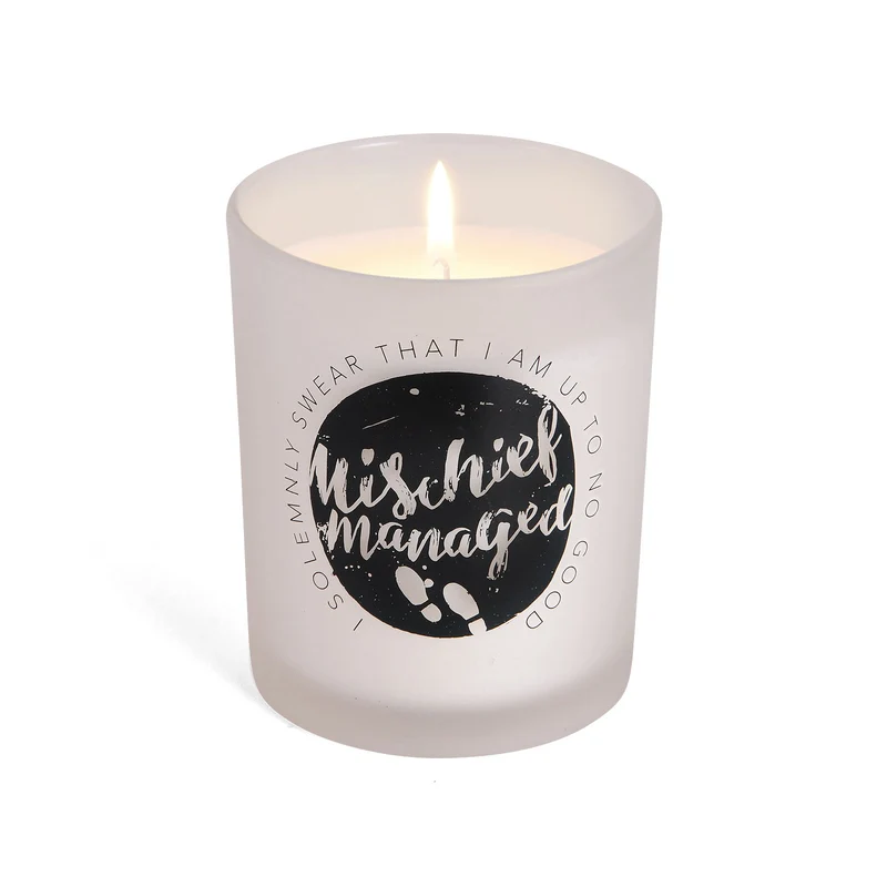 Harry Potter - Mischief Managed Kerze im Glas