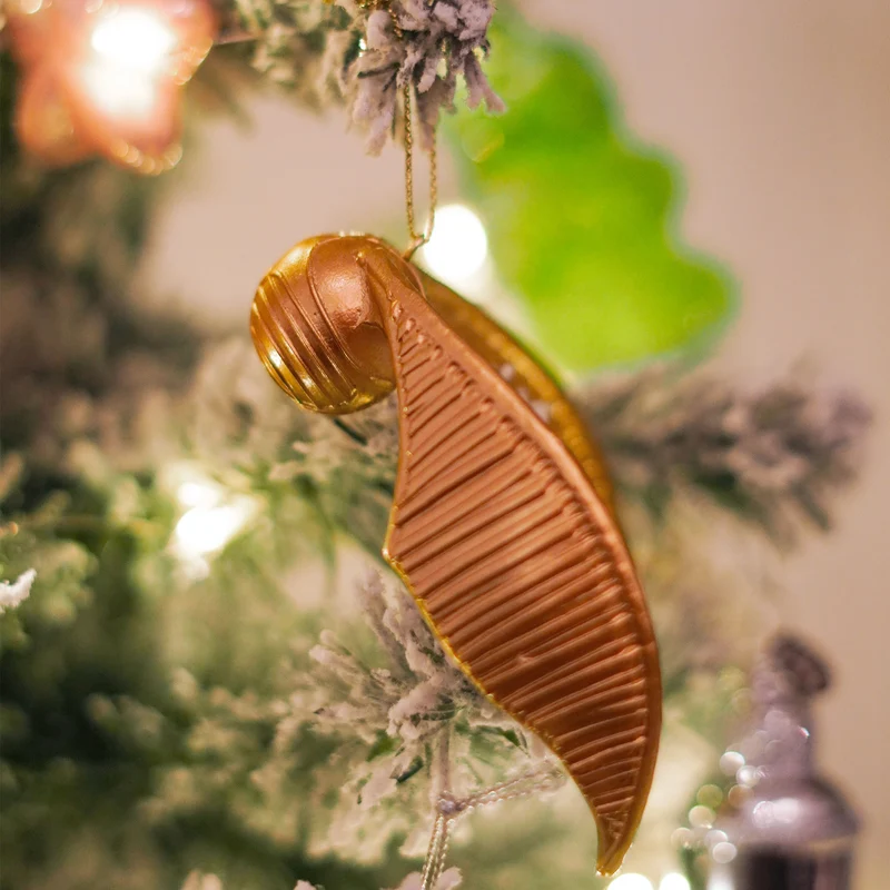 Harry Potter - Goldener Schnatz Weihnachtsbaum-Schmuck