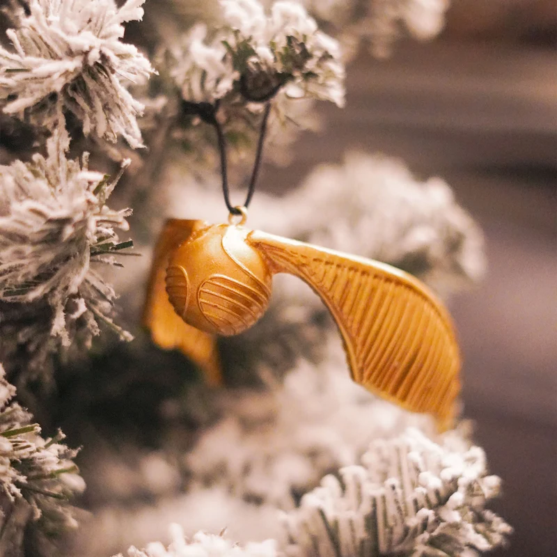 Harry Potter - Goldener Schnatz Weihnachtsbaum-Schmuck