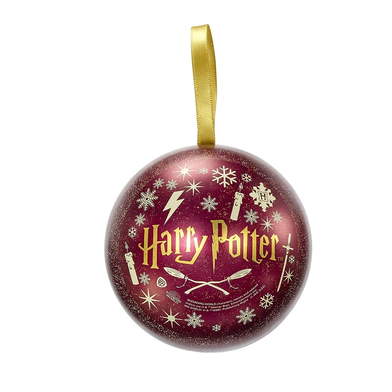 Harry Potter - Weihnachtskugel mit Gleis 9 3/4 Kette