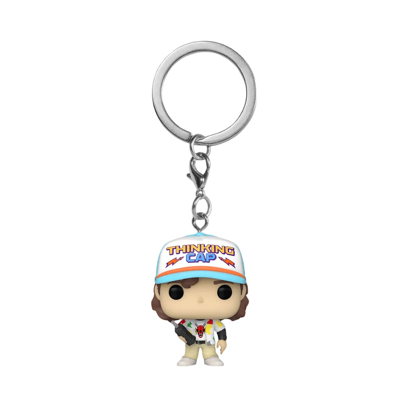 Dustin Henderson Season 4 Funko Pop Schlüsselanhänger - Stranger Things