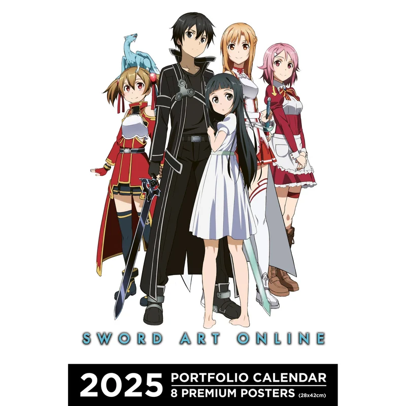 Sword Art Online Portfolio Kalender 2025 *Englische Version*