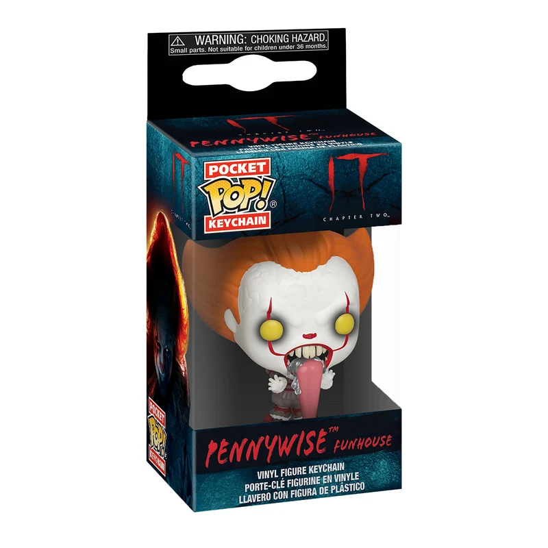 Stephen Kings ES - Pennywise Funhouse Funko Pop Schlüsselanhänger