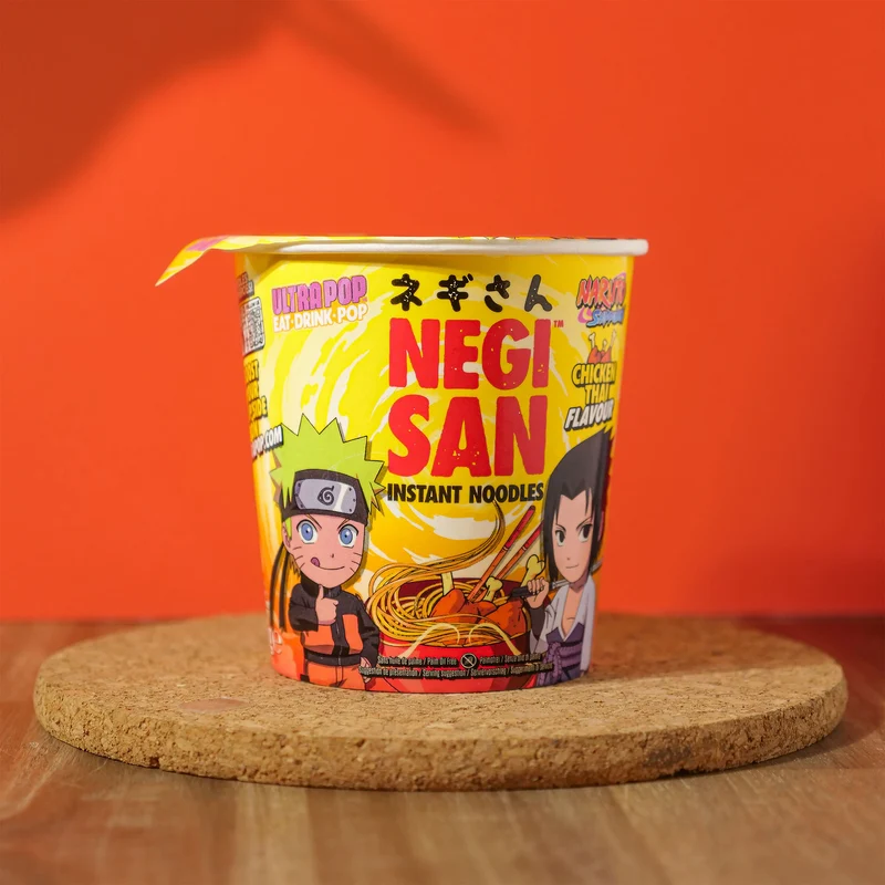 Naruto Shippuden Ramen - Naruto und Sasuke Chicken Thai Instant-Nudeln