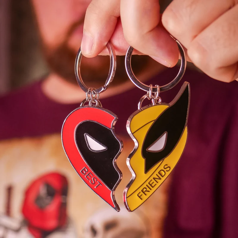 Deadpool und Wolverine - Best Friends Schlüsselanhänger 2er Set