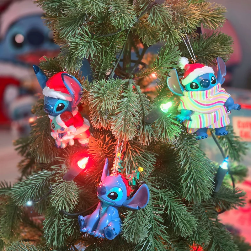 Stitch sitzend Weihnachtsbaum-Schmuck - Lilo & Stitch