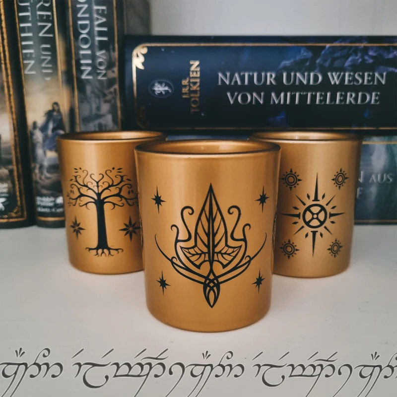 Der Herr der Ringe - Mittelerde Teelichthalter 3er Set