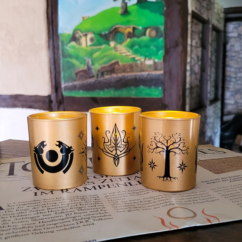 Der Herr der Ringe - Mittelerde Teelichthalter 3er Set