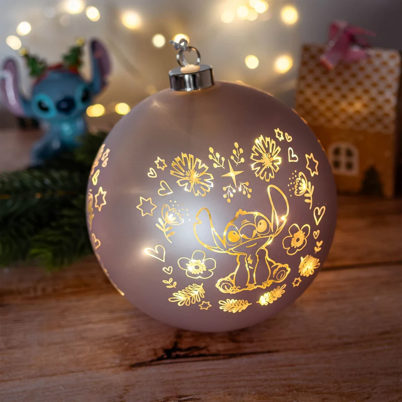 Stitch Weihnachtsbaumkugel mit Licht - Lilo & Stitch