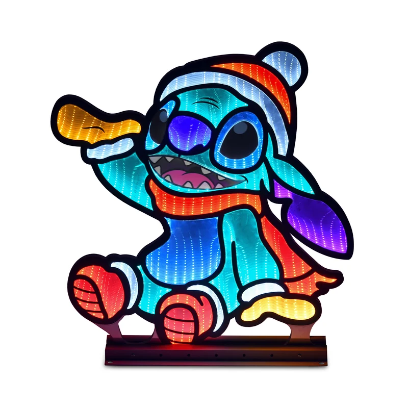 Stitch Acryl LED Lampe