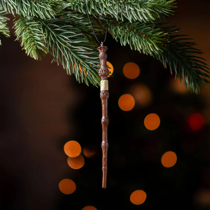 Dumbledore Zauberstab Weihnachtsbaum-Schmuck - Harry Potter
