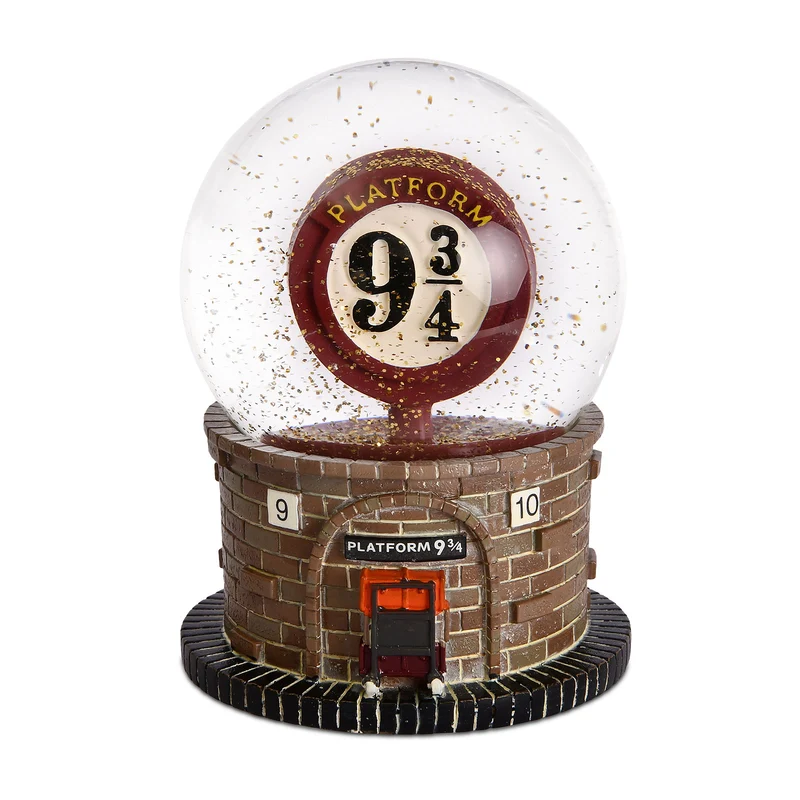 Harry Potter - Gleis 9 3/4 Schneekugel mit Glitter