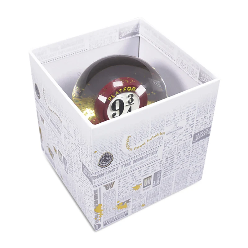Harry Potter - Gleis 9 3/4 Schneekugel mit Glitter
