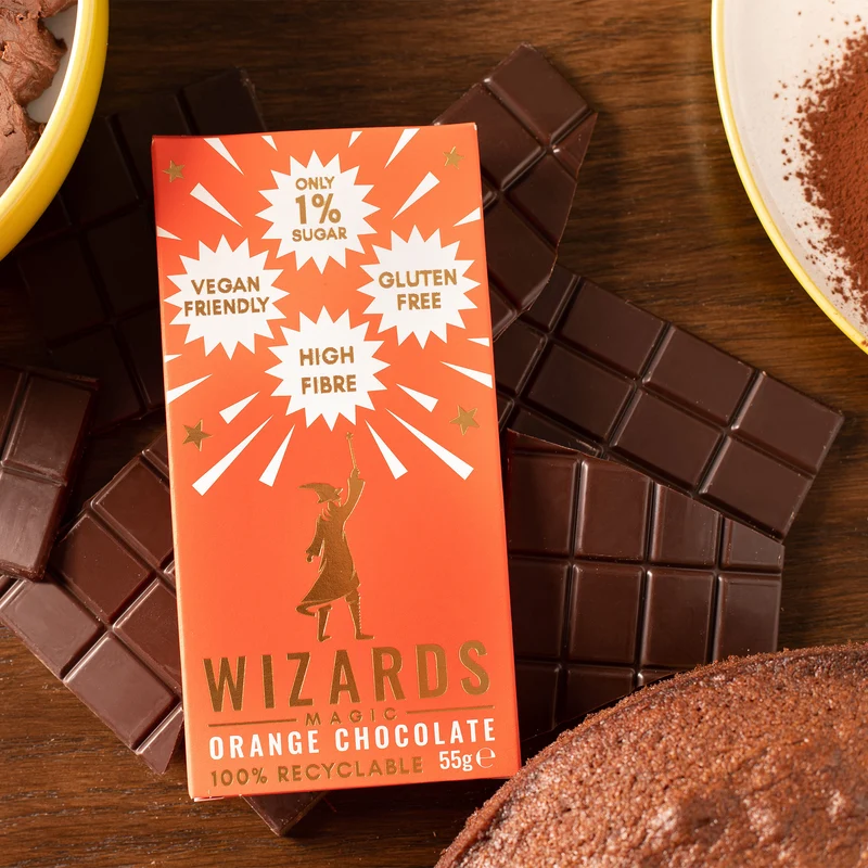 Wizards Magic - Orangen Schokolade 12 Tafeln