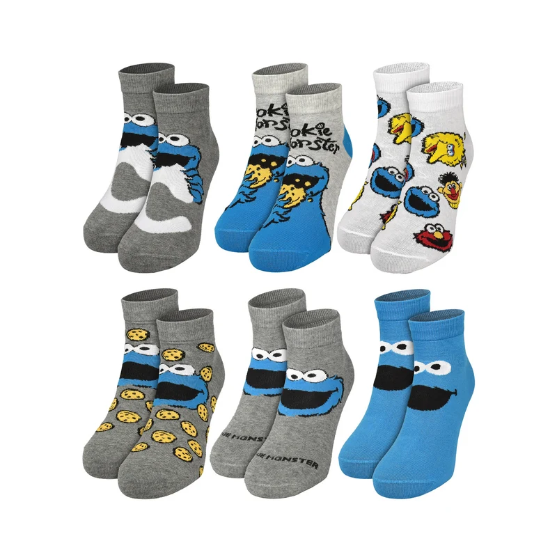 Sesamstraße - Cookie Monster Socken Adventskalender