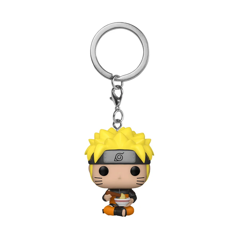 Naruto Shippuden mit Nudeln Funko Pop Schlüsselanhänger