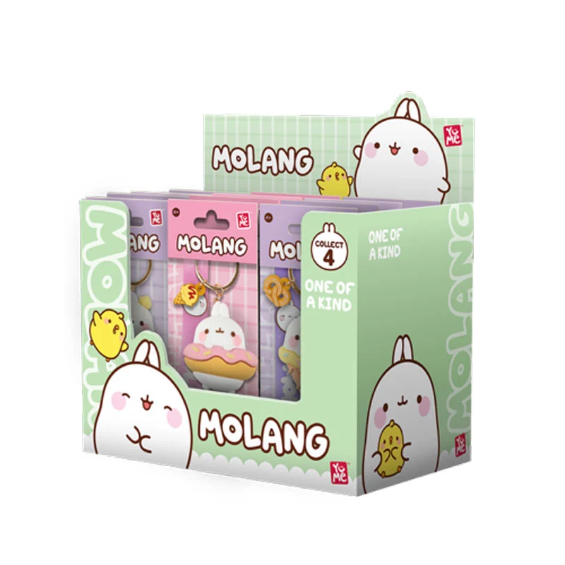 Molang - YuMe Time Series Mystery Schlüsselanhänger 9er Display