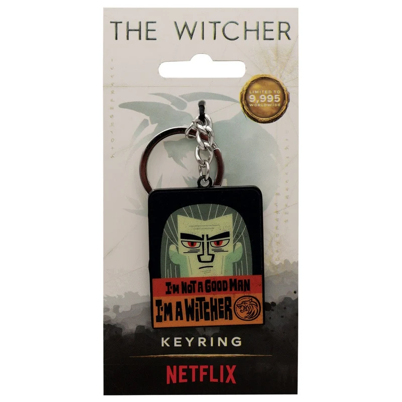 The Witcher Schlüsselanhänger Witcher & Roach Limited Edition