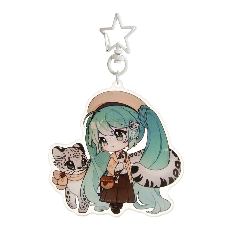 Hatsune Miku - Kawaii Winter Time Acryl Schlüsselanhänger