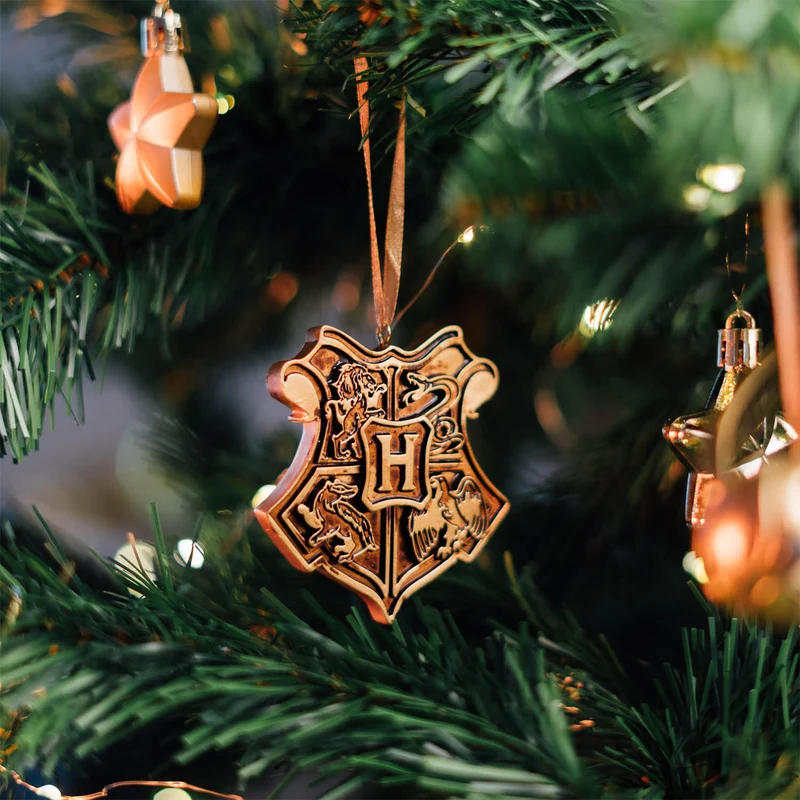 Harry Potter - Hogwarts Weihnachtsbaum-Schmuck 3er Set