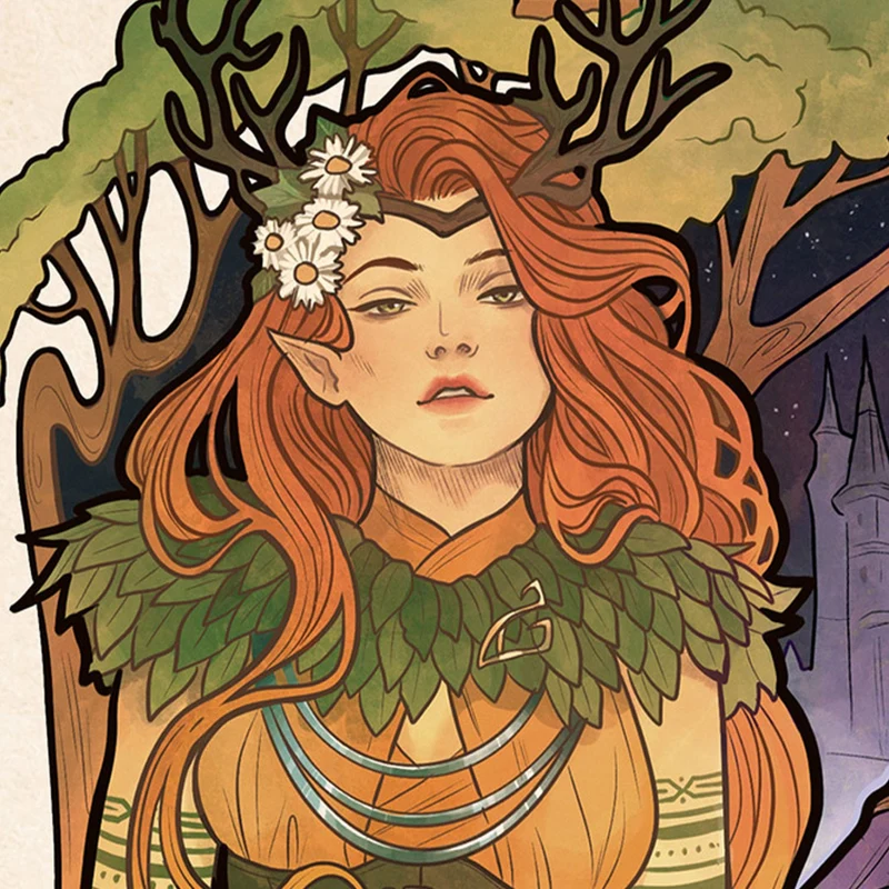 Critical Role Kunstdruck Marisha Ray: 10th Anniversary Art