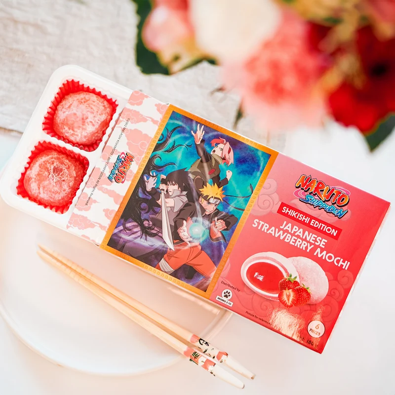 Naruto - Sakura und Sasuke Mochi Erdbeere