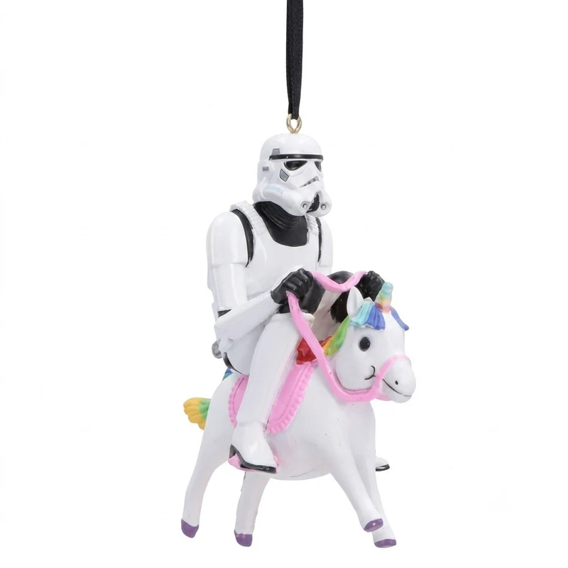 Stormtrooper mit Einhorn Weihnachtsbaum-Schmuck - Star Wars