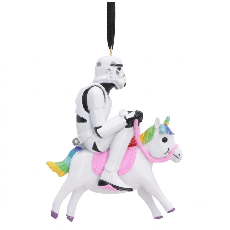 Stormtrooper mit Einhorn Weihnachtsbaum-Schmuck - Star Wars