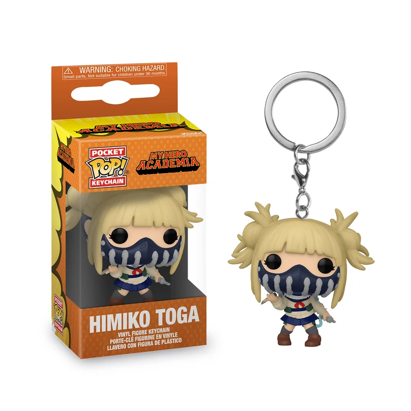 My Hero Academia - Toga mit Maske Funko Pop Schlüsselanhänger