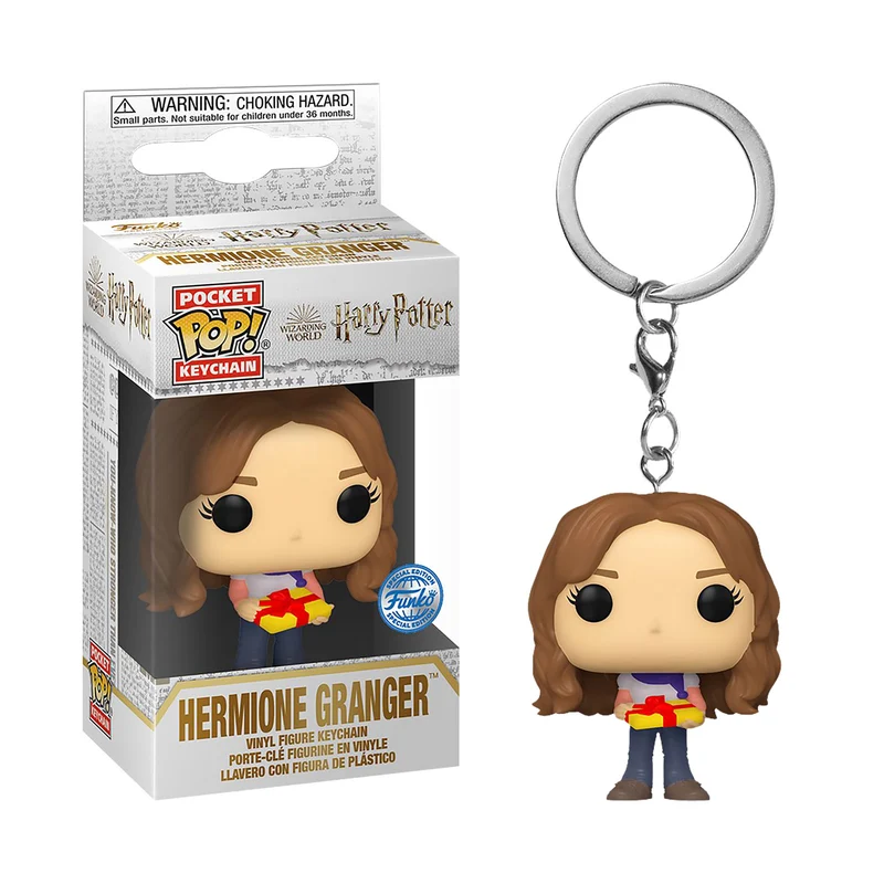 Hermine Holiday Funko Pop Schlüsselanhänger - Harry Potter
