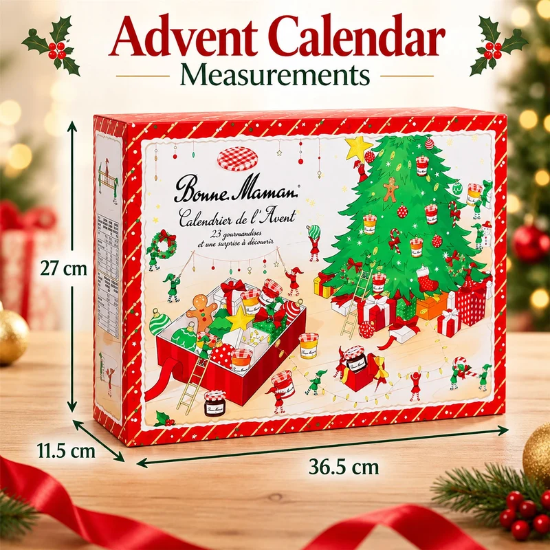 Bonne Maman Advent Calendar 2026, Jam & Spreads Christmas Countdown