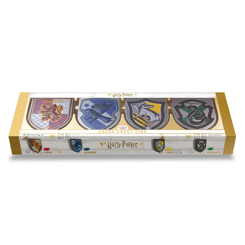 Harry Potter - Hauswappen Dosen Set mit Jelly Beans