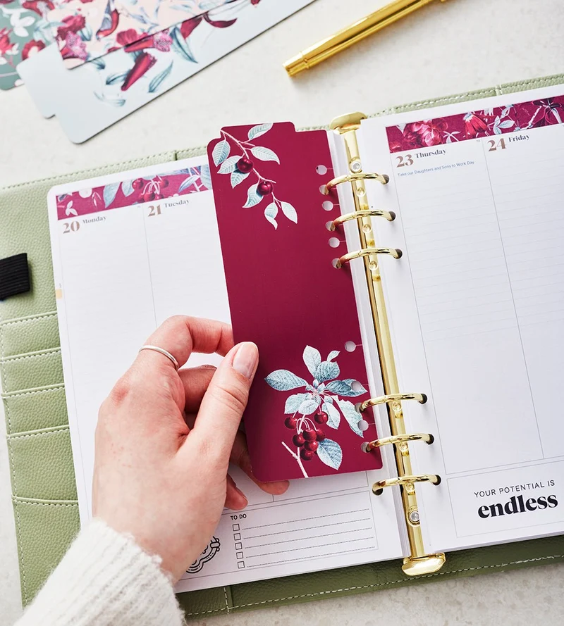 Trenner - Trenner für Systemkalender - Größe A5 & Personal