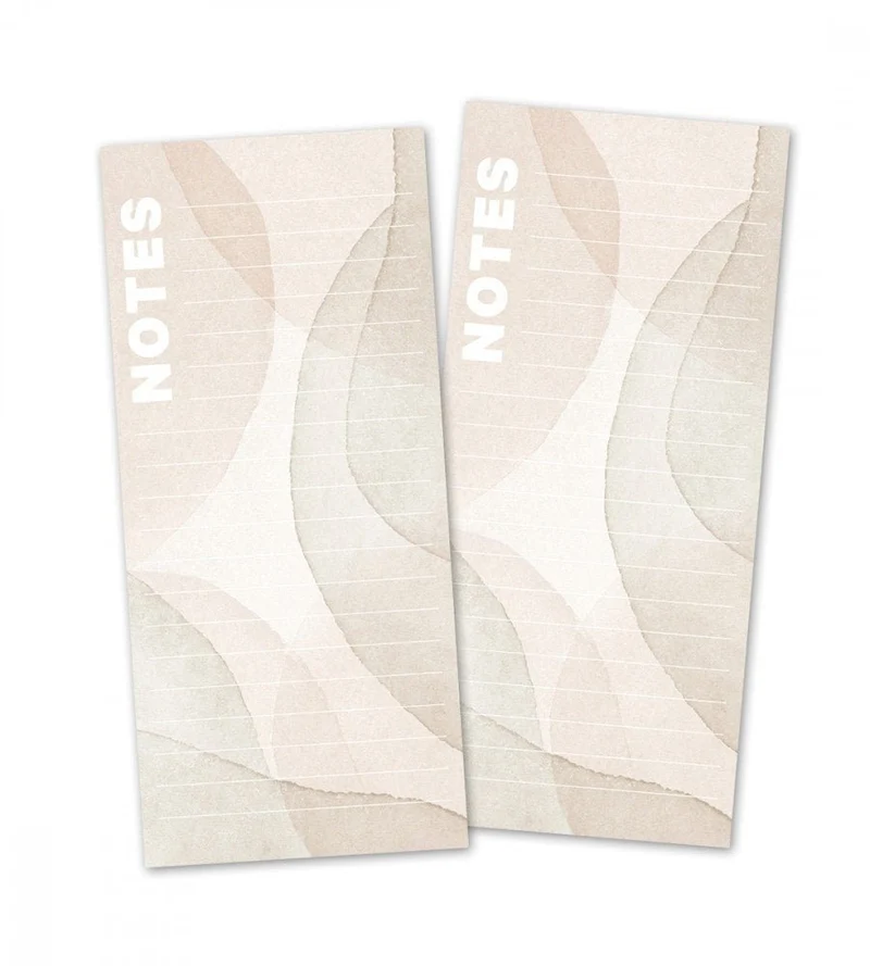 Notizblock - Sandy Shapes 2er Set