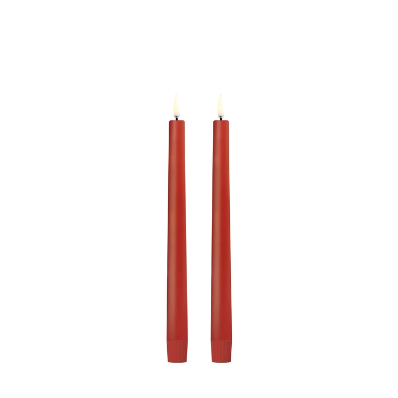 LED Stabkerzen 2er-Set 2,3 x 25 cm - Uyuni
