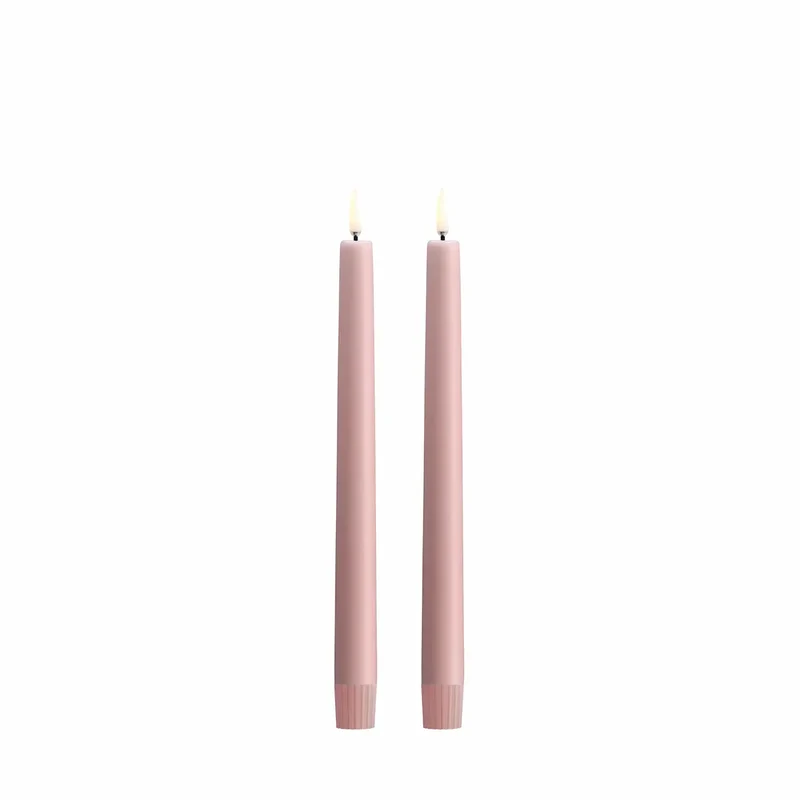 LED Stabkerzen 2er-Set 2,3 x 25 cm - Uyuni