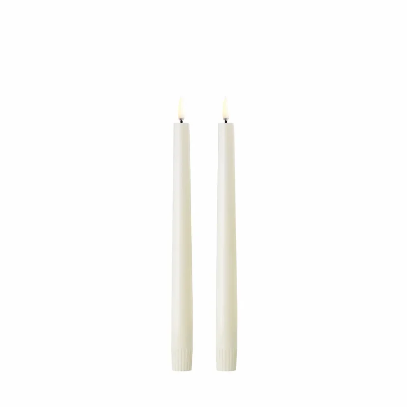 LED Stabkerzen 2er-Set 2,3 x 25 cm - Uyuni