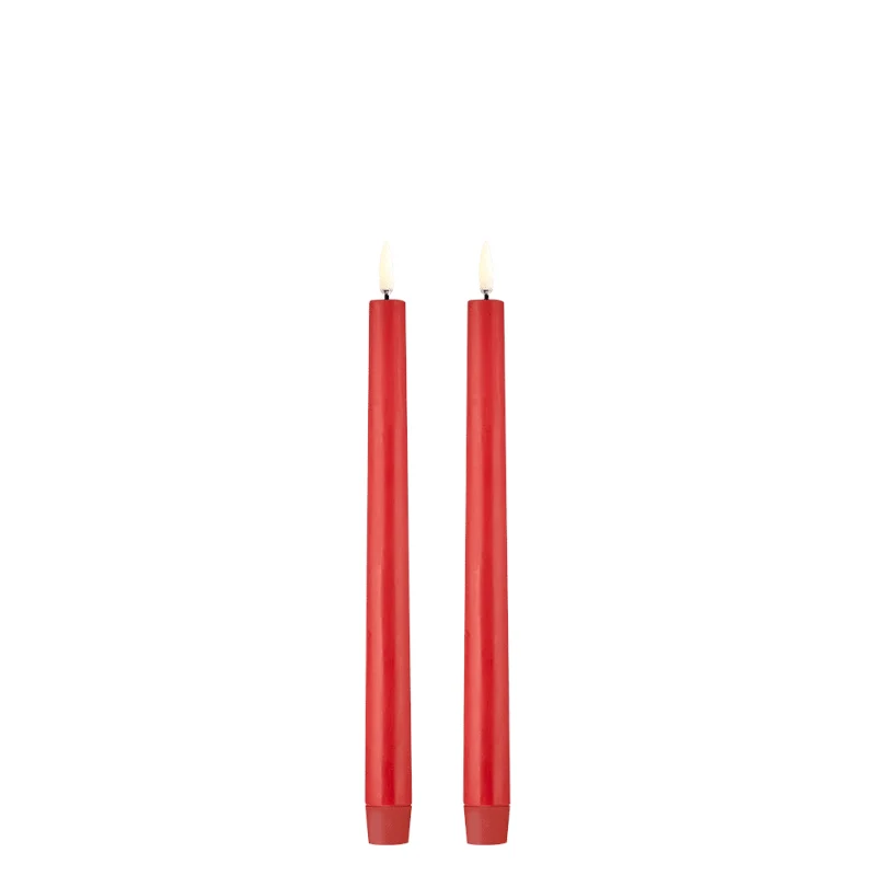 LED Stabkerzen 2er-Set 2,3 x 25 cm - Uyuni