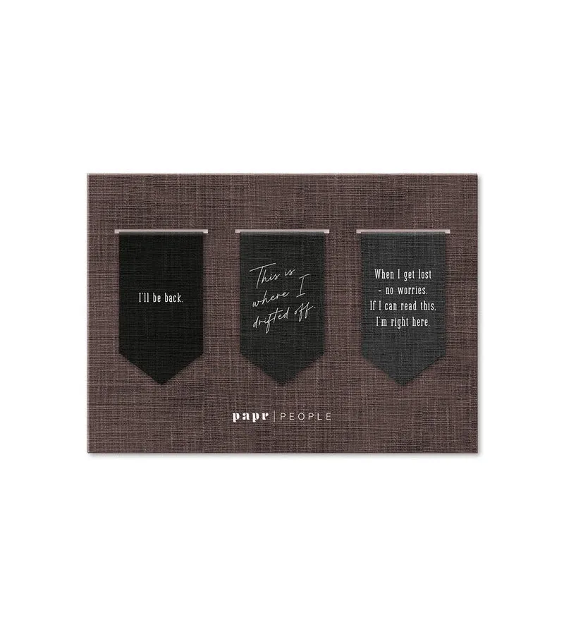 Lesezeichen - Magnetische Lesezeichen – 3er-Set